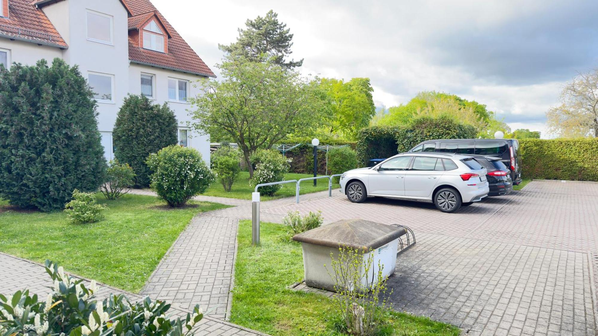 Fewo Am Park - 4P, Boxspringbett, Balkon, Smarttv, Gesundbrunnen, Familienfreundlich Halle  外观 照片